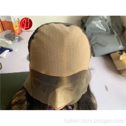 Fake Scalp Bleached Invisible Knot Deep Parting 13x4 Lace Front Human Hair Wigs, Wholesale Virgin Hair Vendors Lace Frontal Wig